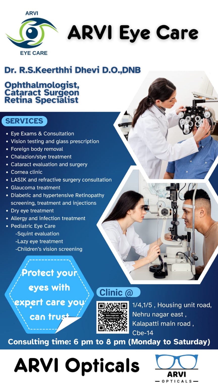 About ARVI Eye Care